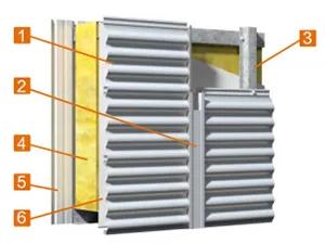 Concealed Fastener Metal Wall Panels